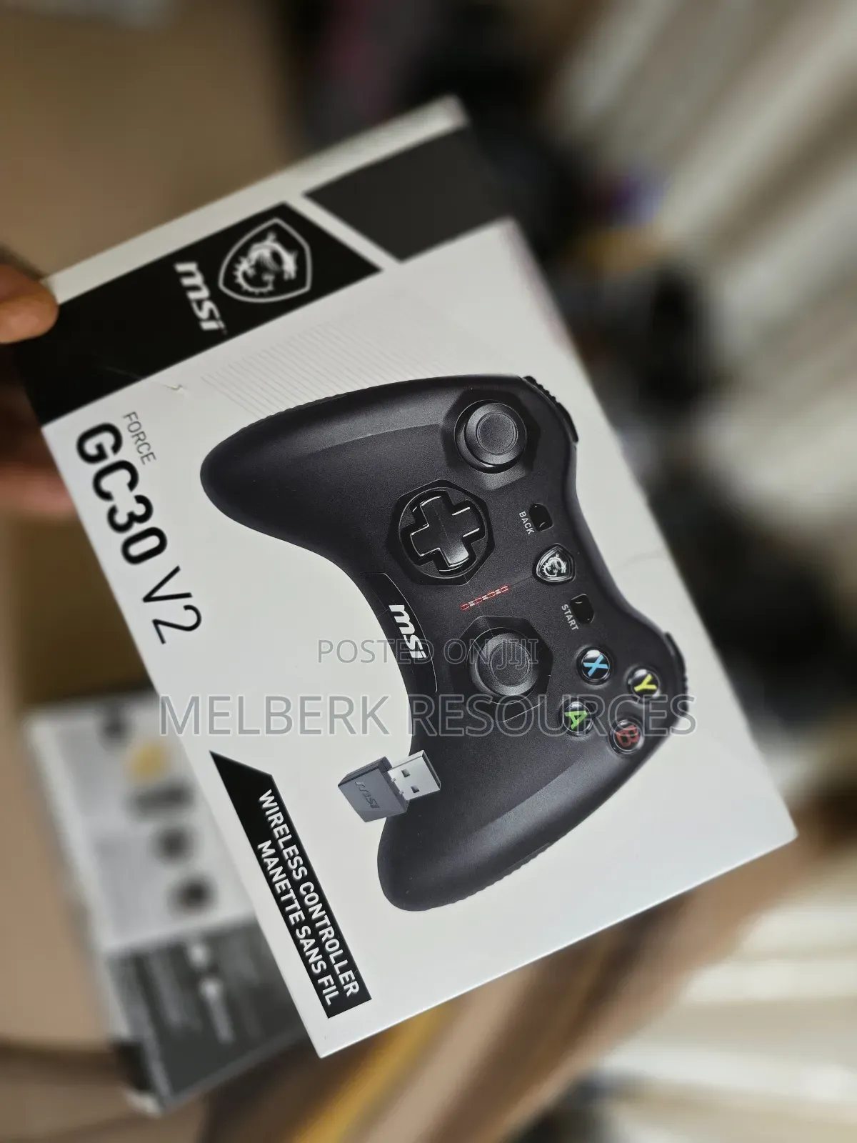 Msi Force Gc30v2 Wireless Gaming Controller for Pc
