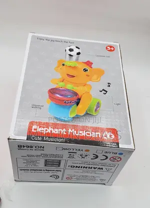 Elephant Musician Classic Kids Toy Ages 3+