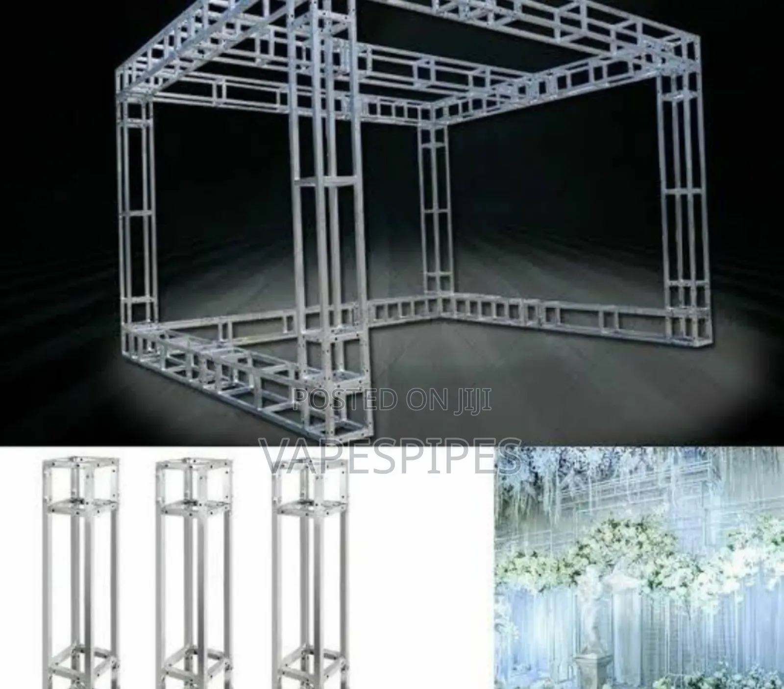 Rent/Sale: Stage Lighting Truss + Pro Lighting Setup Service Avail