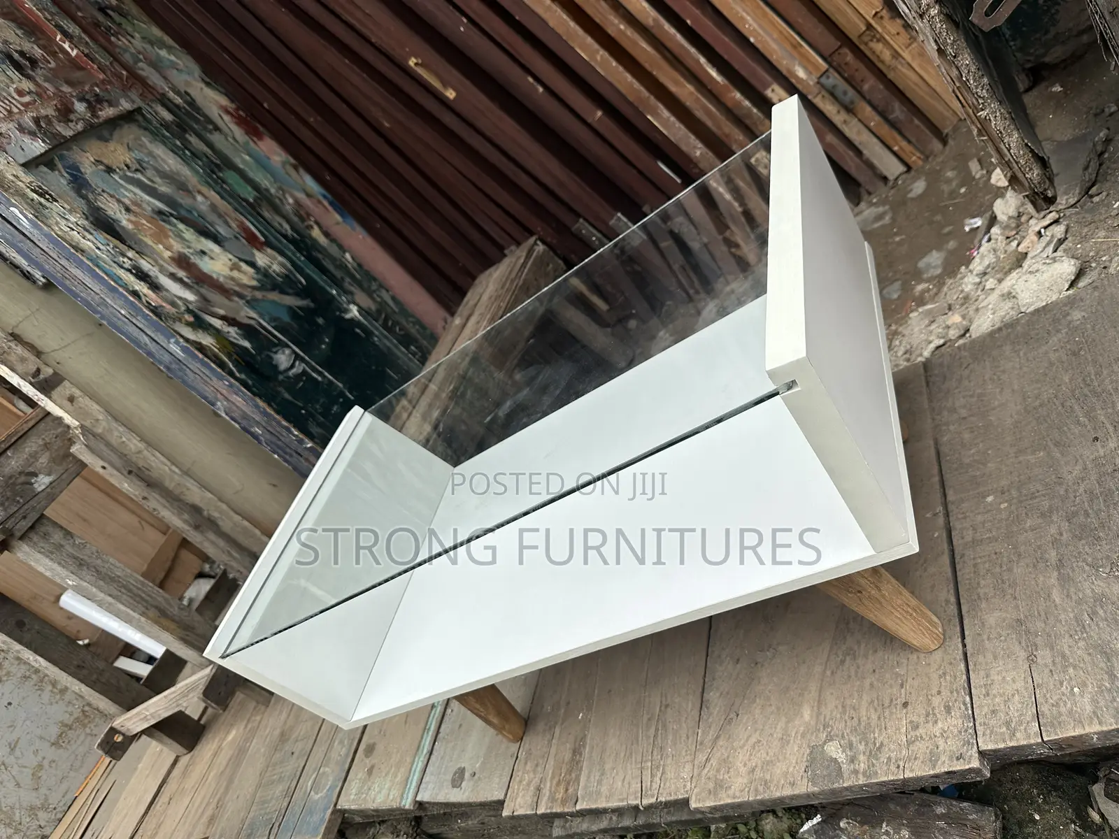 Glass Top Center Table