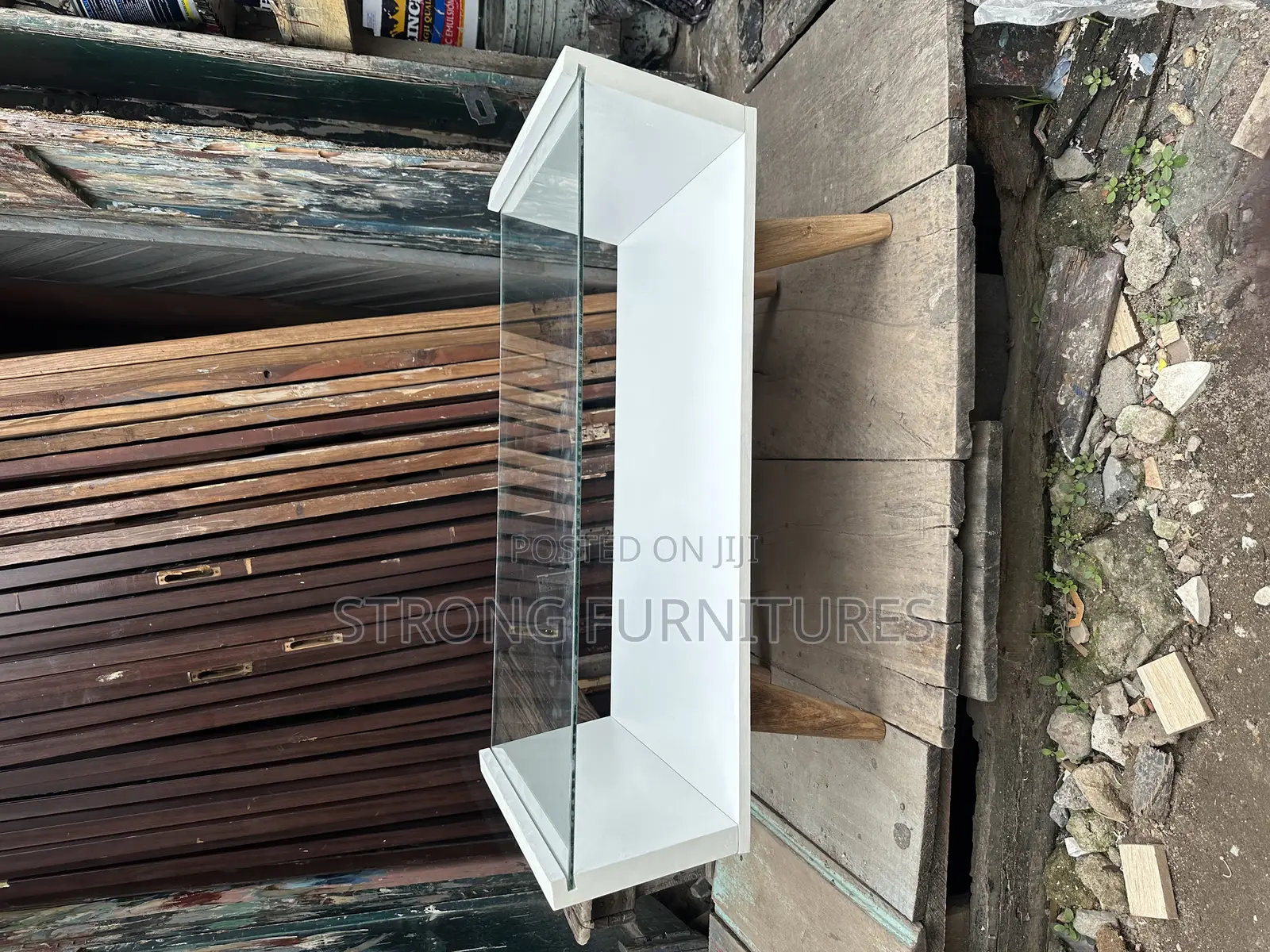 Glass Top Center Table