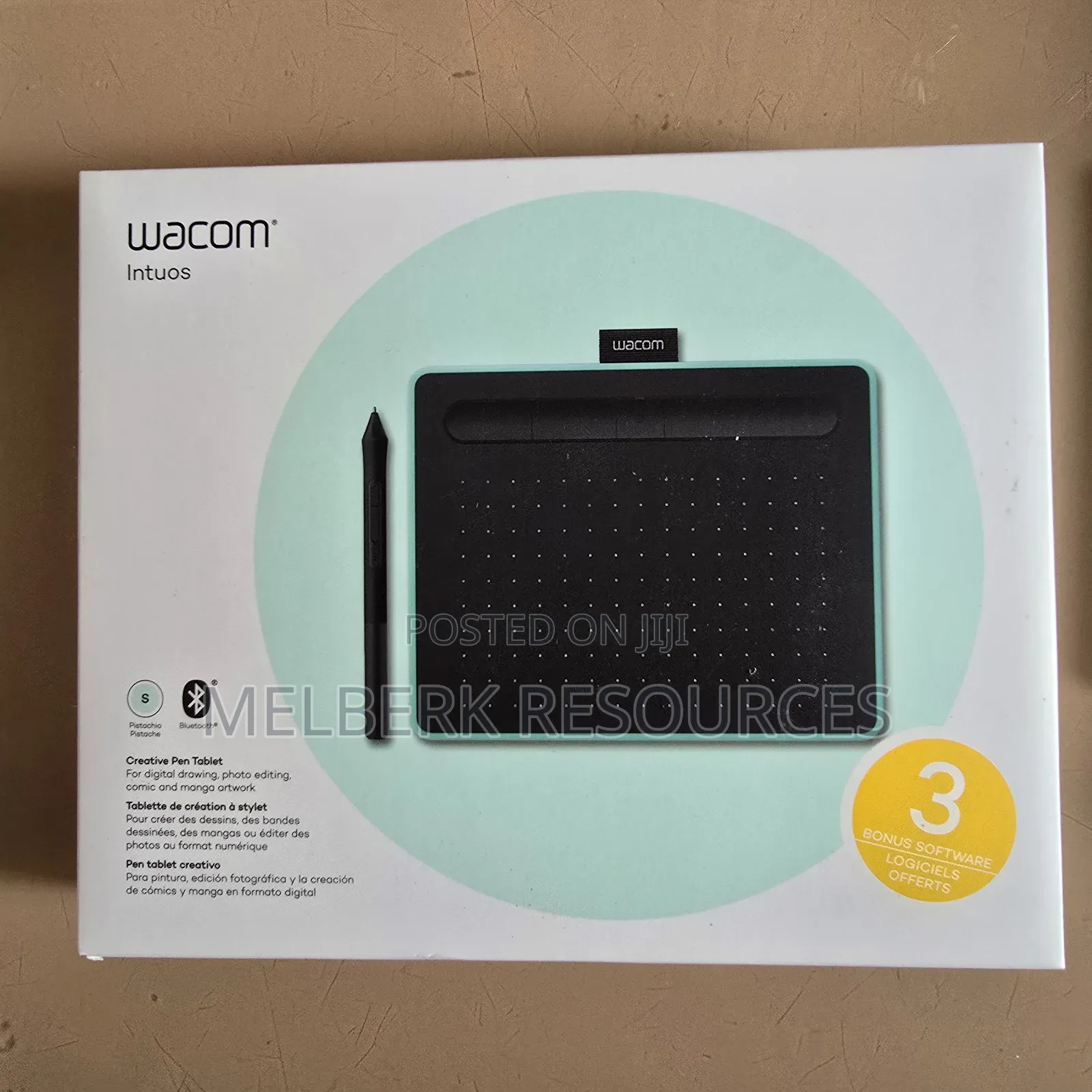 Wacom Intuos Small Bluetooth Graphics Drawing Tablet