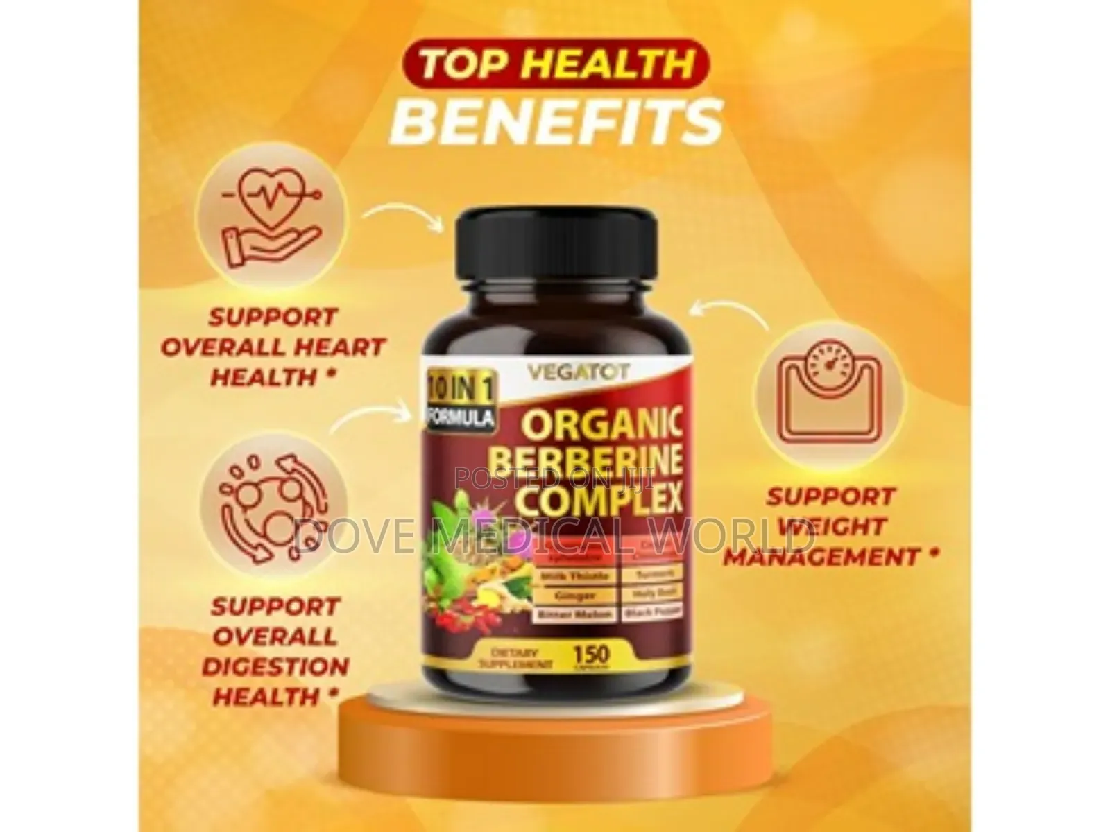 Organic Berberine Complex 1
