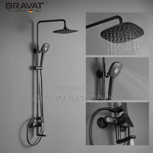 Executive Black Shower