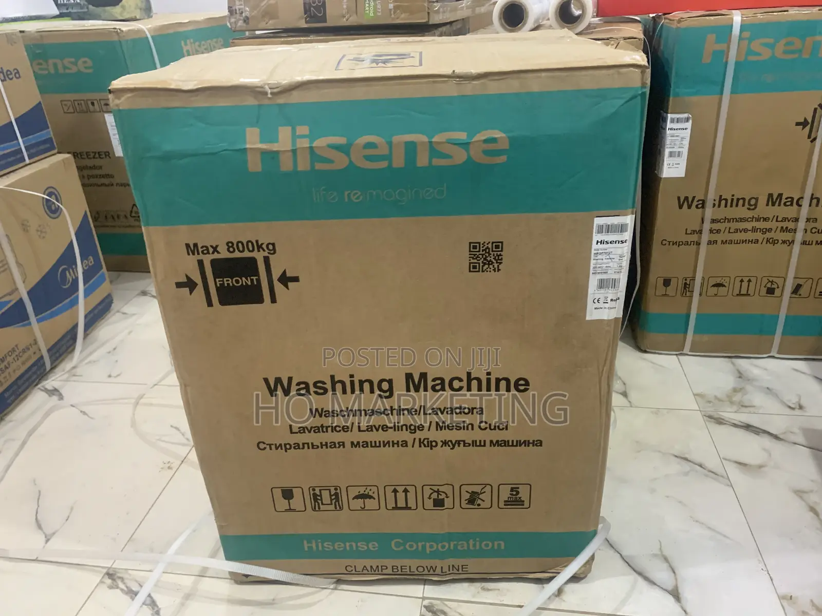 Hisense Front Load Washer – 7kg, Child Lock, Fast Spin