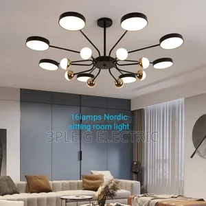 16 Lamps Nordic Led Chandelier