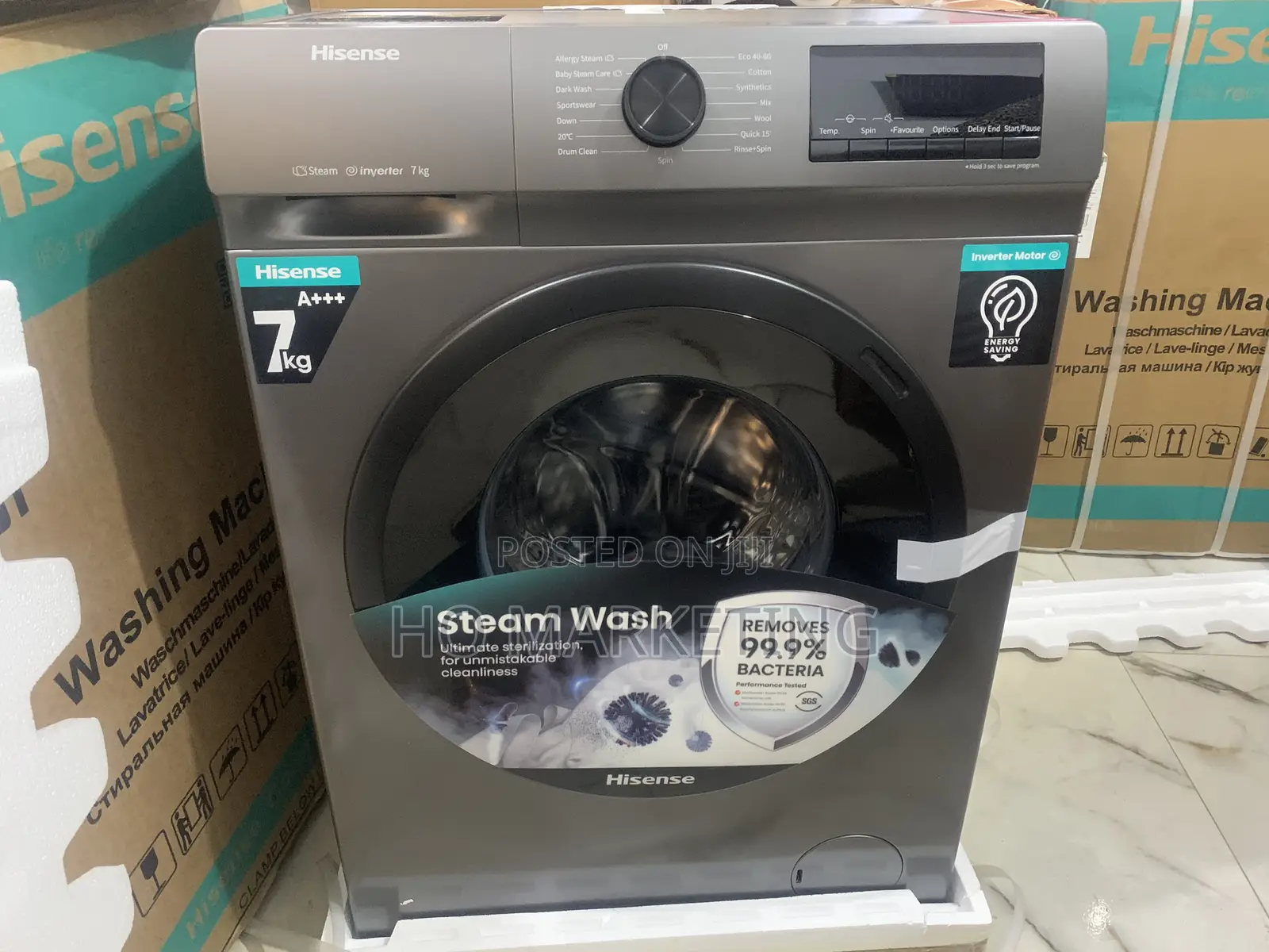 Smart Wash Technology – Hisense 7kg Front Load