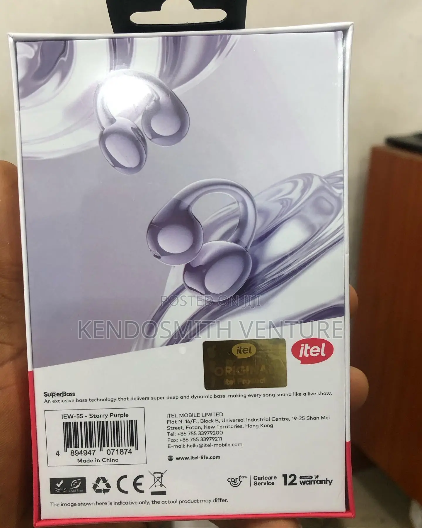 Itel Buds-Fit 5 Ear-Clip