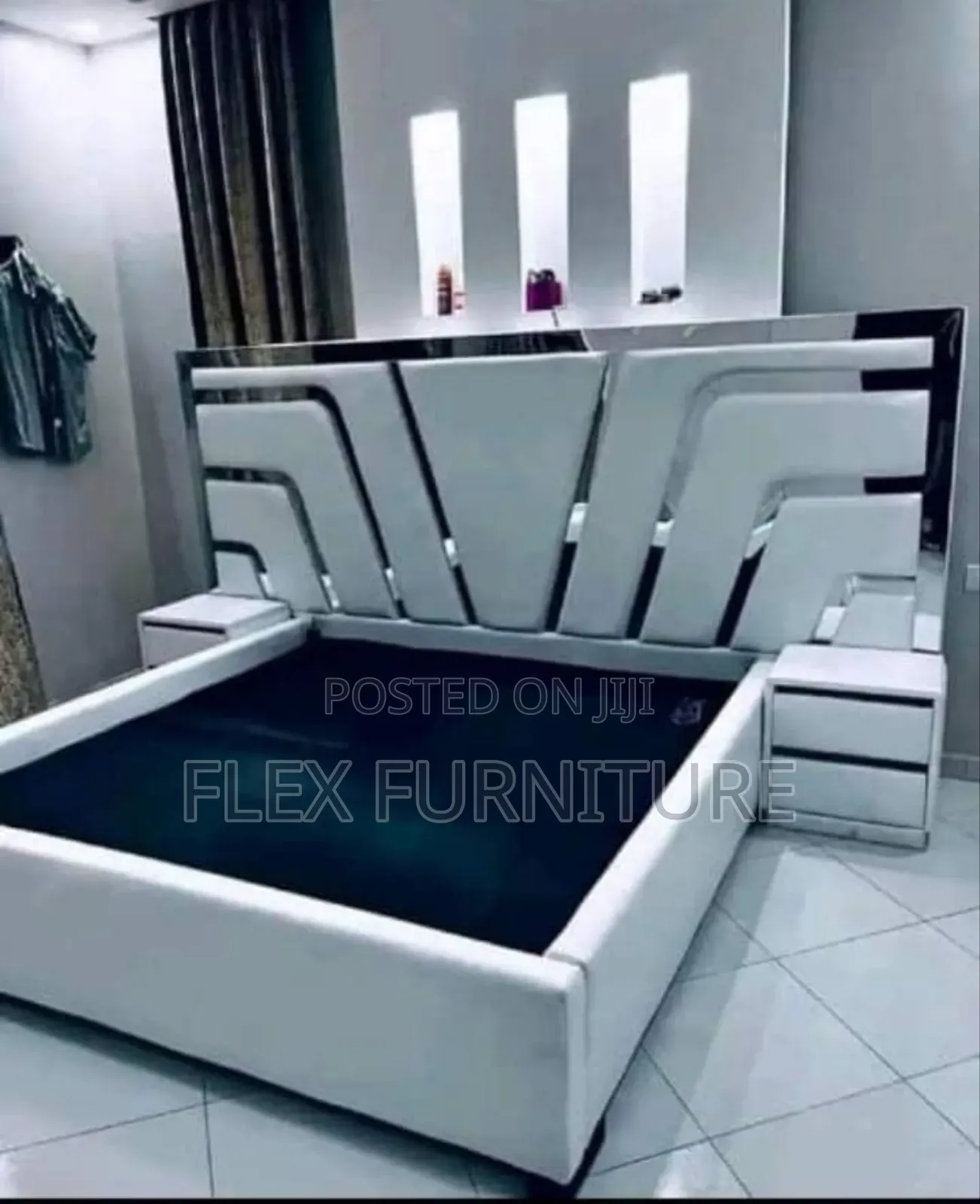 Padded 6/6 Bed Frame