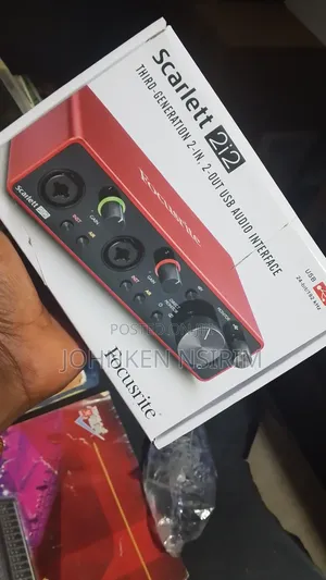 Professional Studio Scarlett 2!2 Soundcard