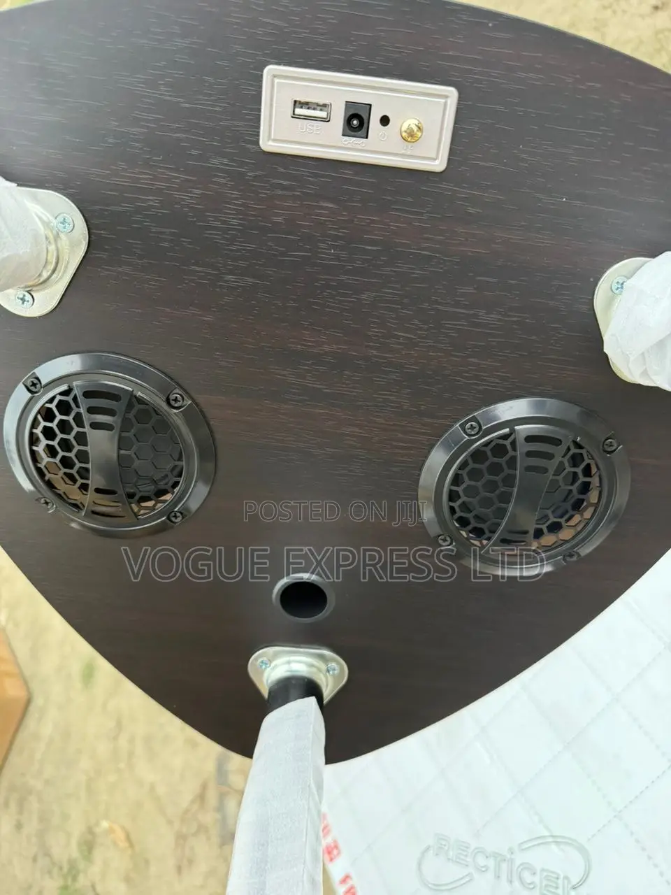 Speaker Box Table With Wireless Charging