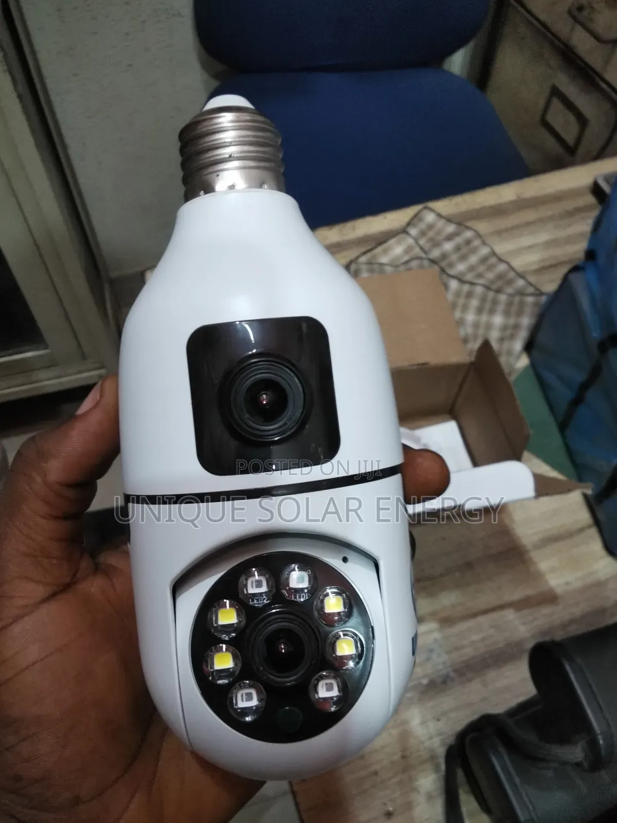 Security Bulb With Camera
