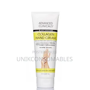 Advanced Clinicals Collagen Hand Cream 237ml