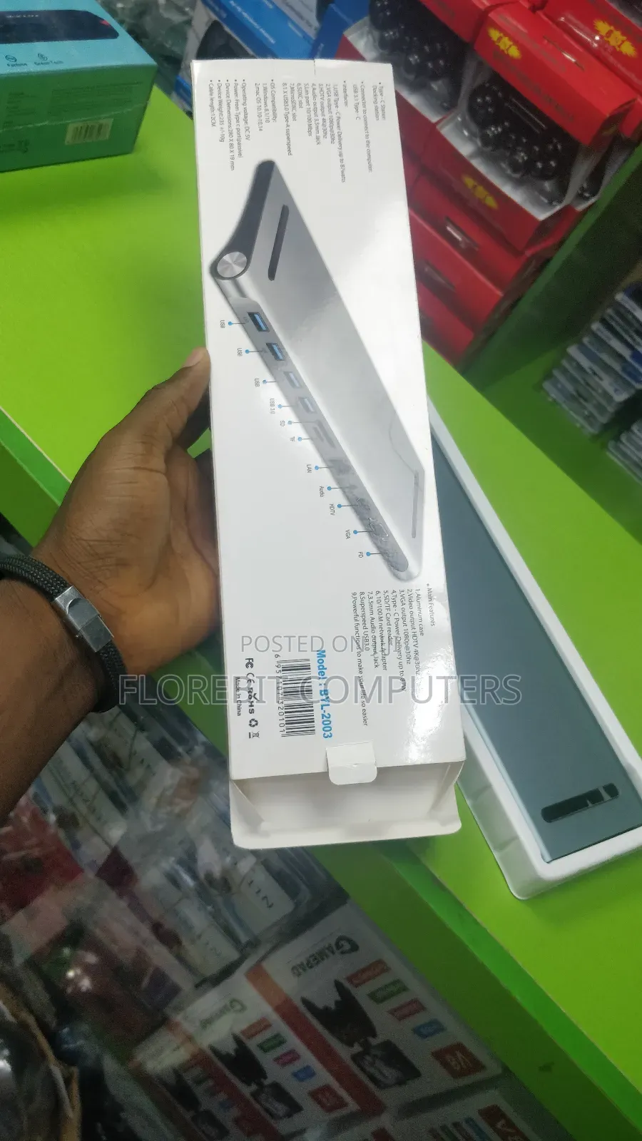 Type - C Station Adapter 11in 1