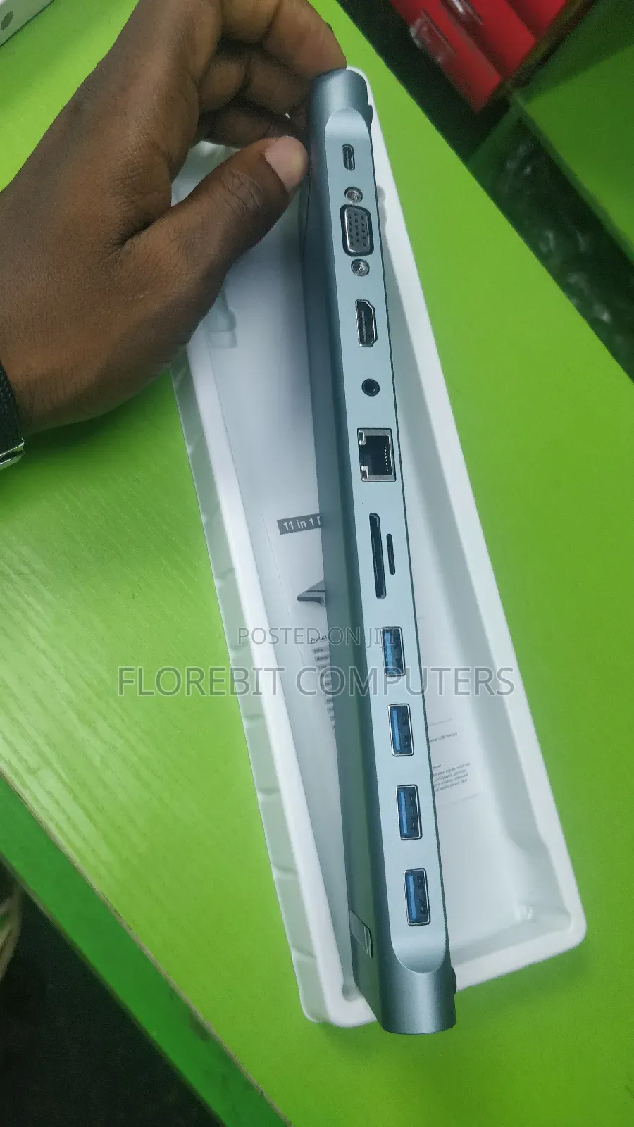 Type - C Station Adapter 11in 1