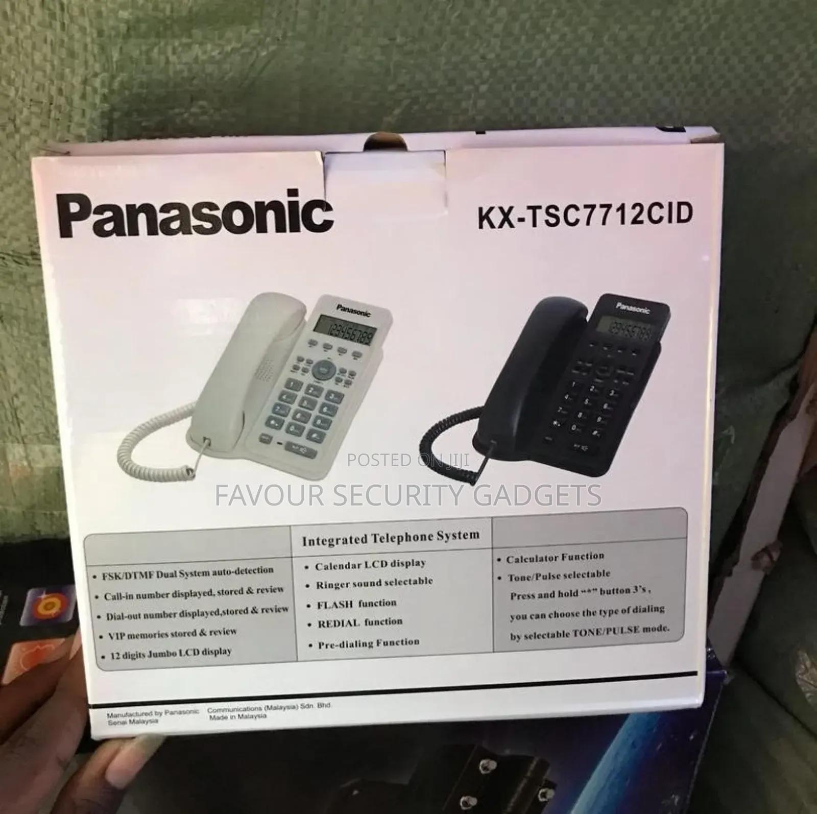 Ts 7712 Panasonic Intercom Phone