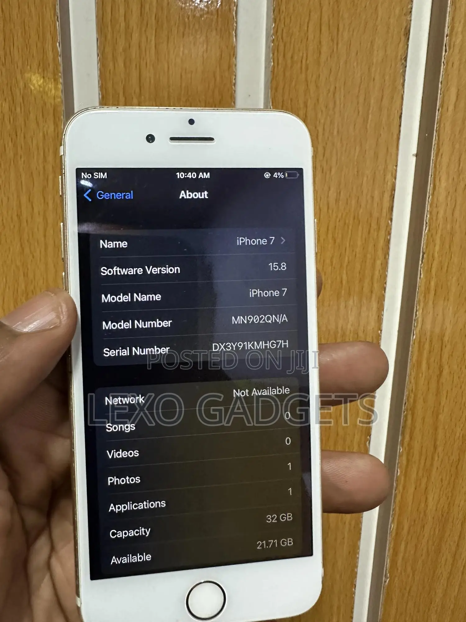 Apple iPhone 7 32 GB Gold