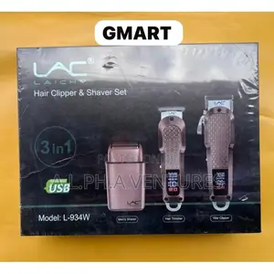 Lac Laichy L-934 3-in-1 Hair Clipper and Shaver Set