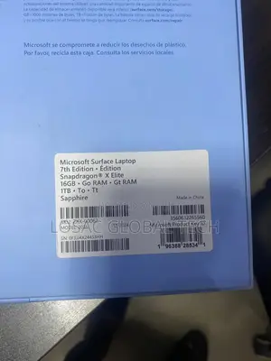 New Microsoft Surface Laptop 16GB Qualcomm Snapdragon X Elite SSD 1T