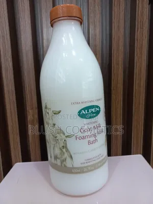 Alpen Glow Whitening Goat Milk Foaming Milk Bath 800ml