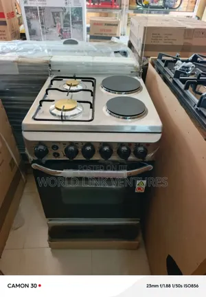 Restpoint Gas Cooker 2 Gas 2 Electric Burners