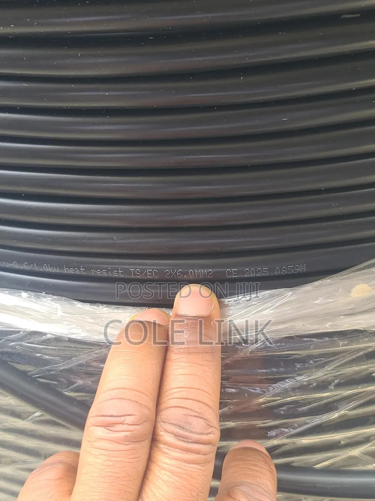 6mm 2core Flexible Solar Cable Heat Resistant