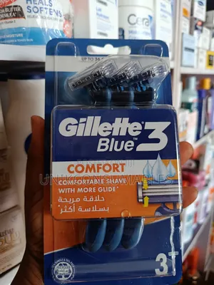 Gillette Blue 3 Comfort Shave With More Glide -(3 In 1 Pack)