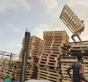 Foreign Wooden Pallet 120 by 100cm Storage