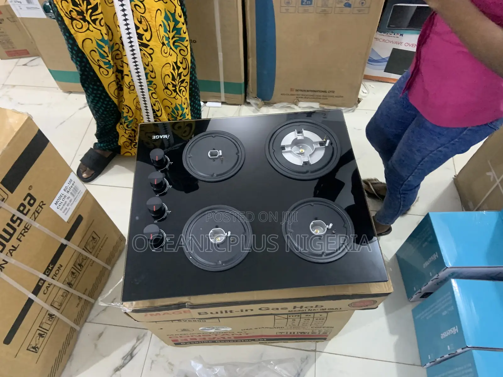 Image Power Burn in-Built 4 Gas Burner Hob