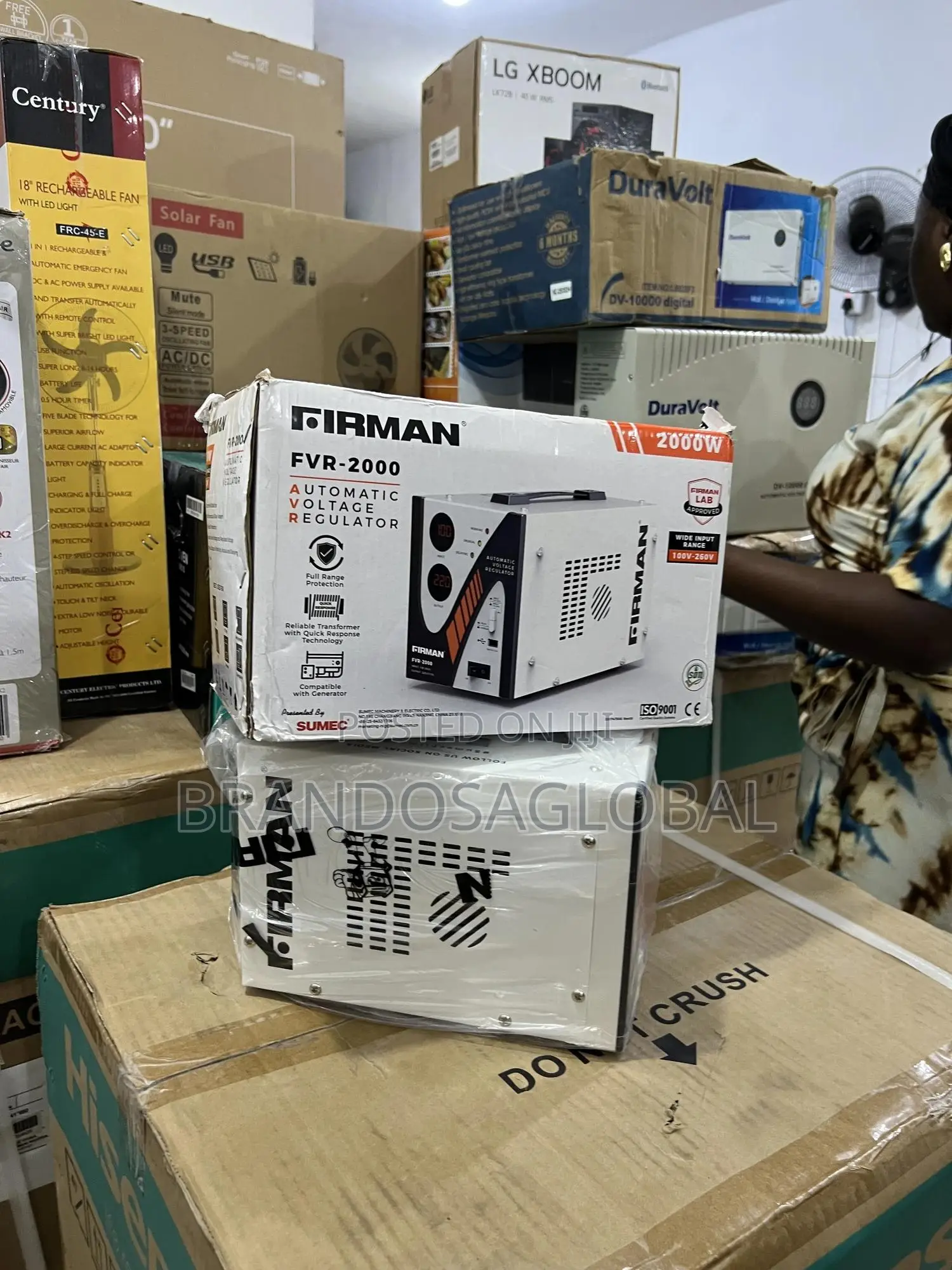 Firman 2 Kva Floor‐Standing Stabilizer – Fvr‐2000