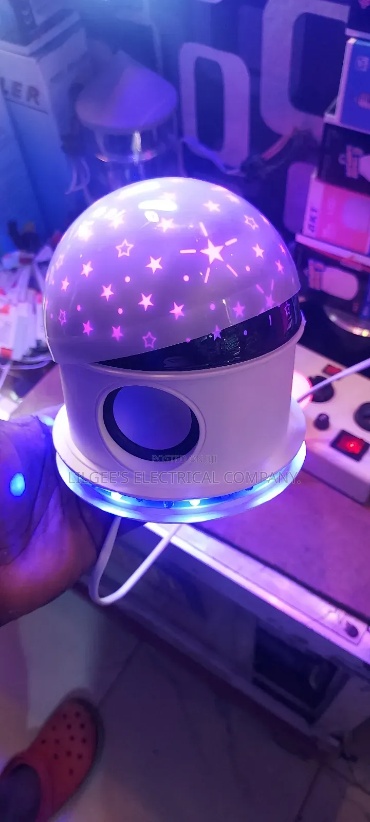 Decorative Led Crystal Magic Rgb Ball Light With Bluetooth