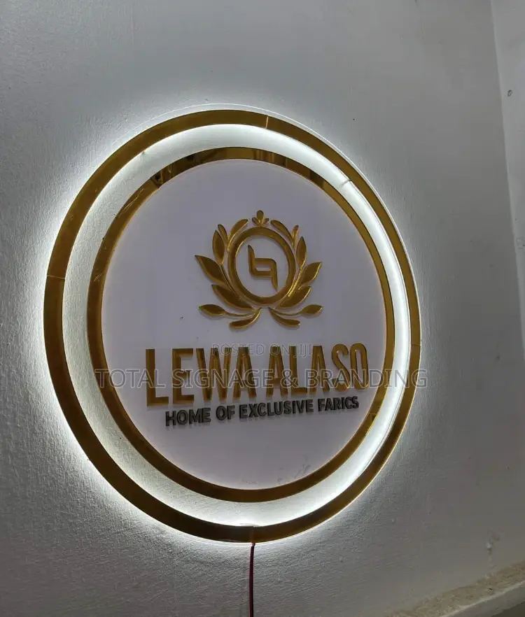 Acrylic Indoor Signage