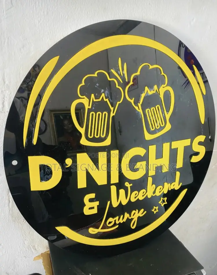 Acrylic Indoor Signage