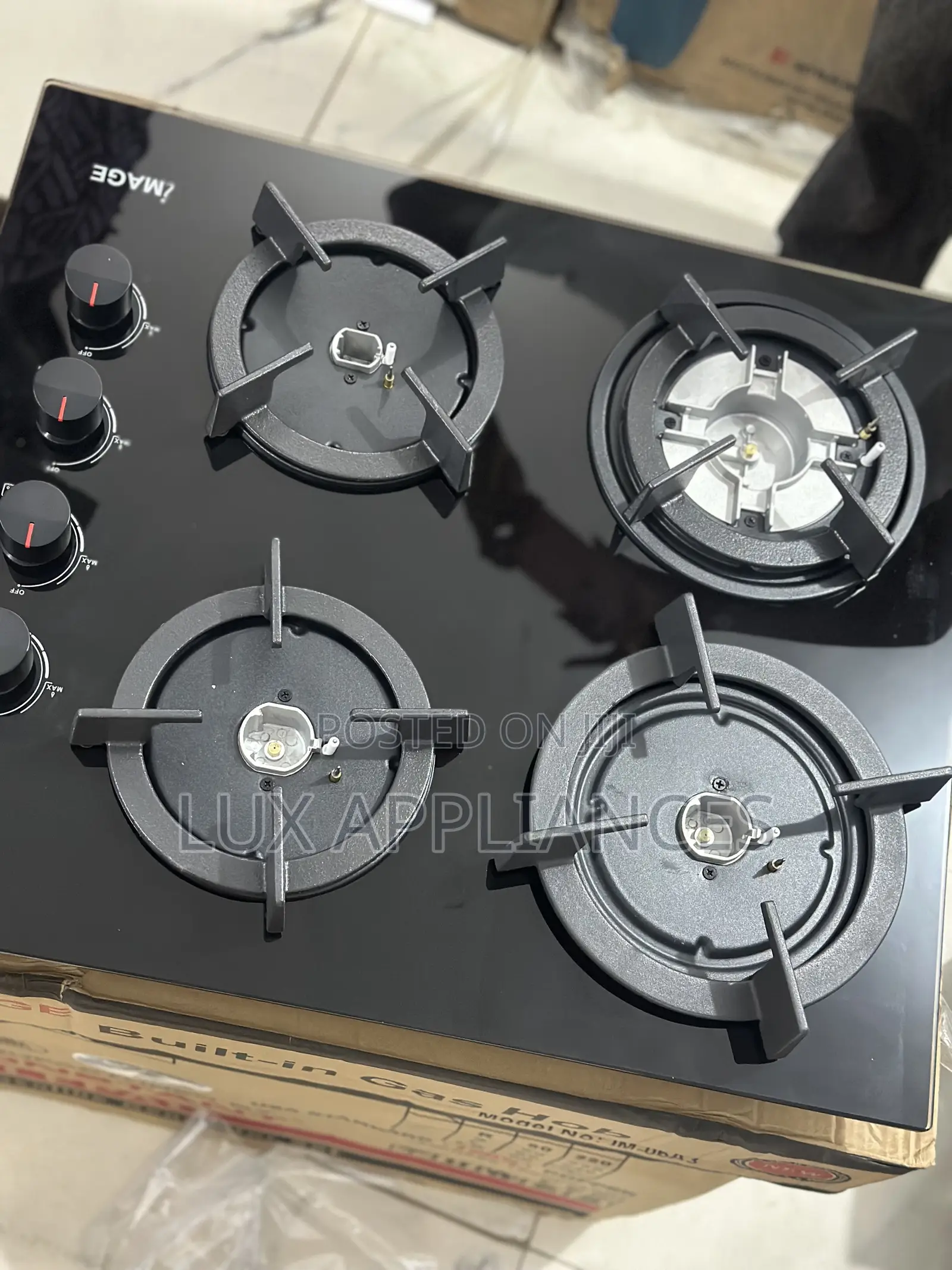 Image Im-60gsb Kitchen Ready Built-in Gas Hob