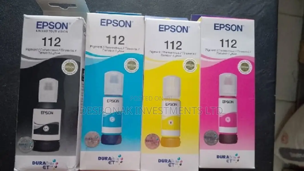 Epson 112 Ecotank Pigment Ink Bottle
