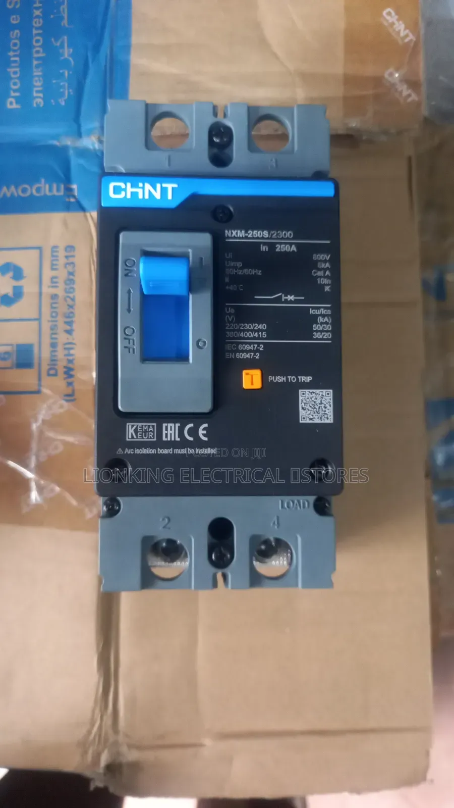 Chint 250a 2p