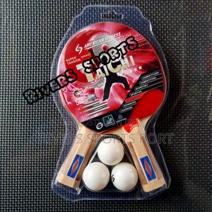 American Fitness Taichi 3star Table Tennis Bat and Ball Set