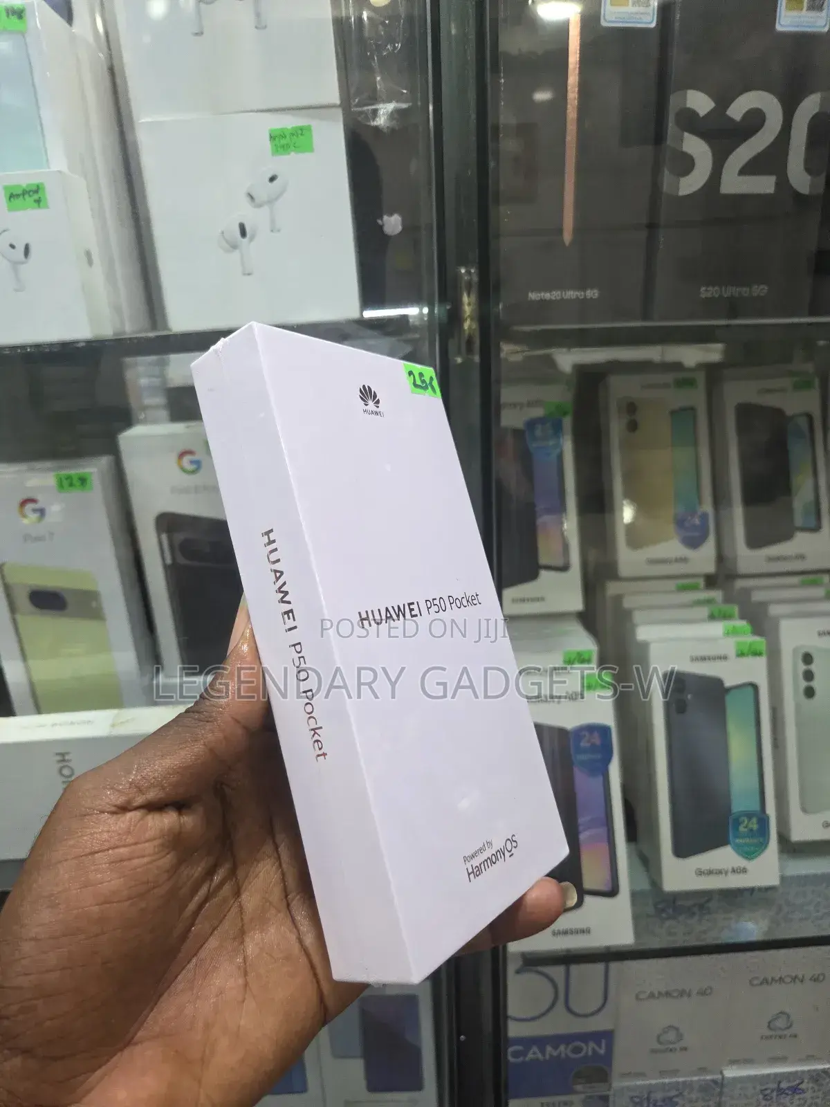New Huawei P50 Pocket 256 GB White