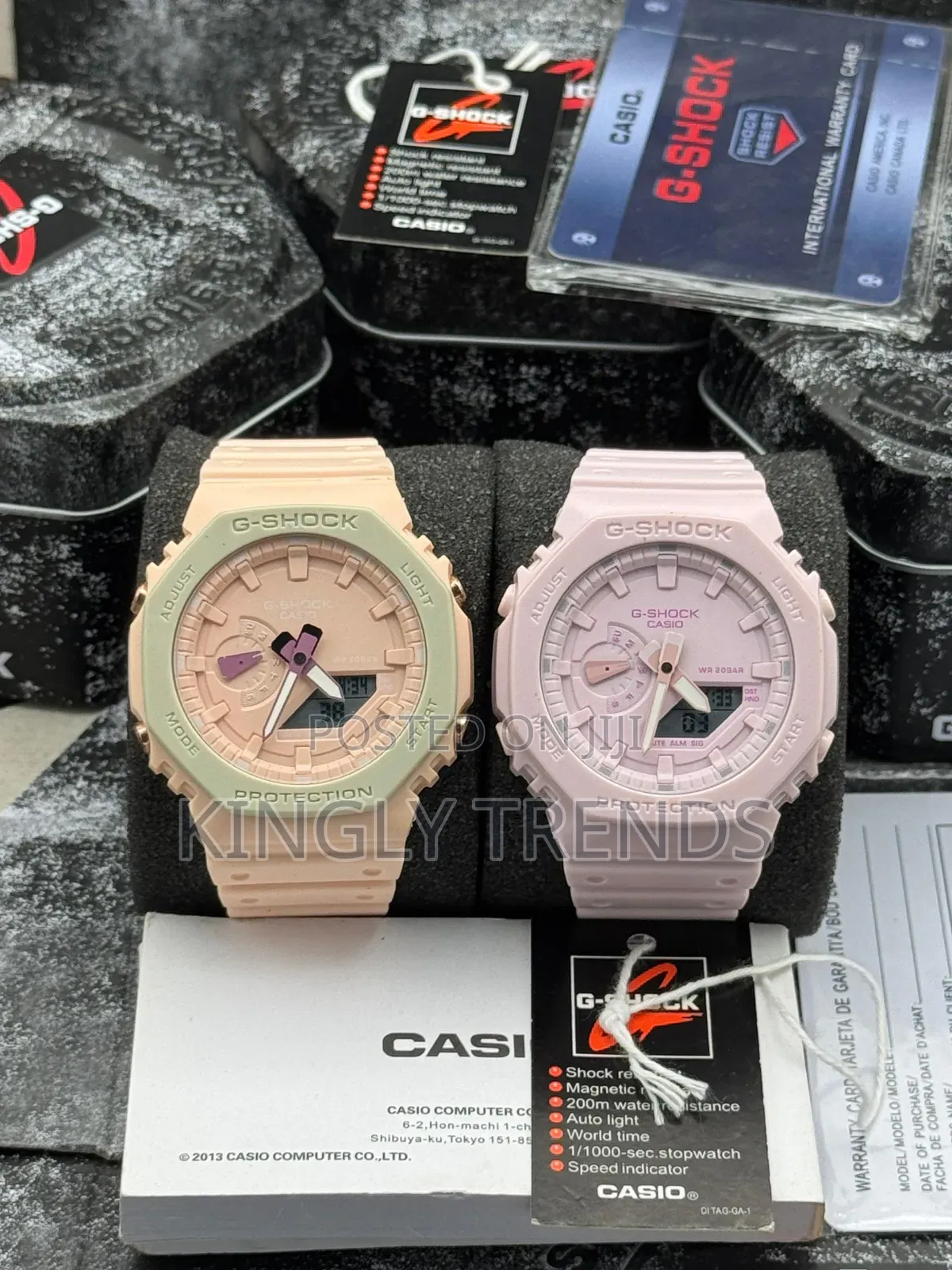 Casio G-Shock Quality Rubber Strap Wristwatch