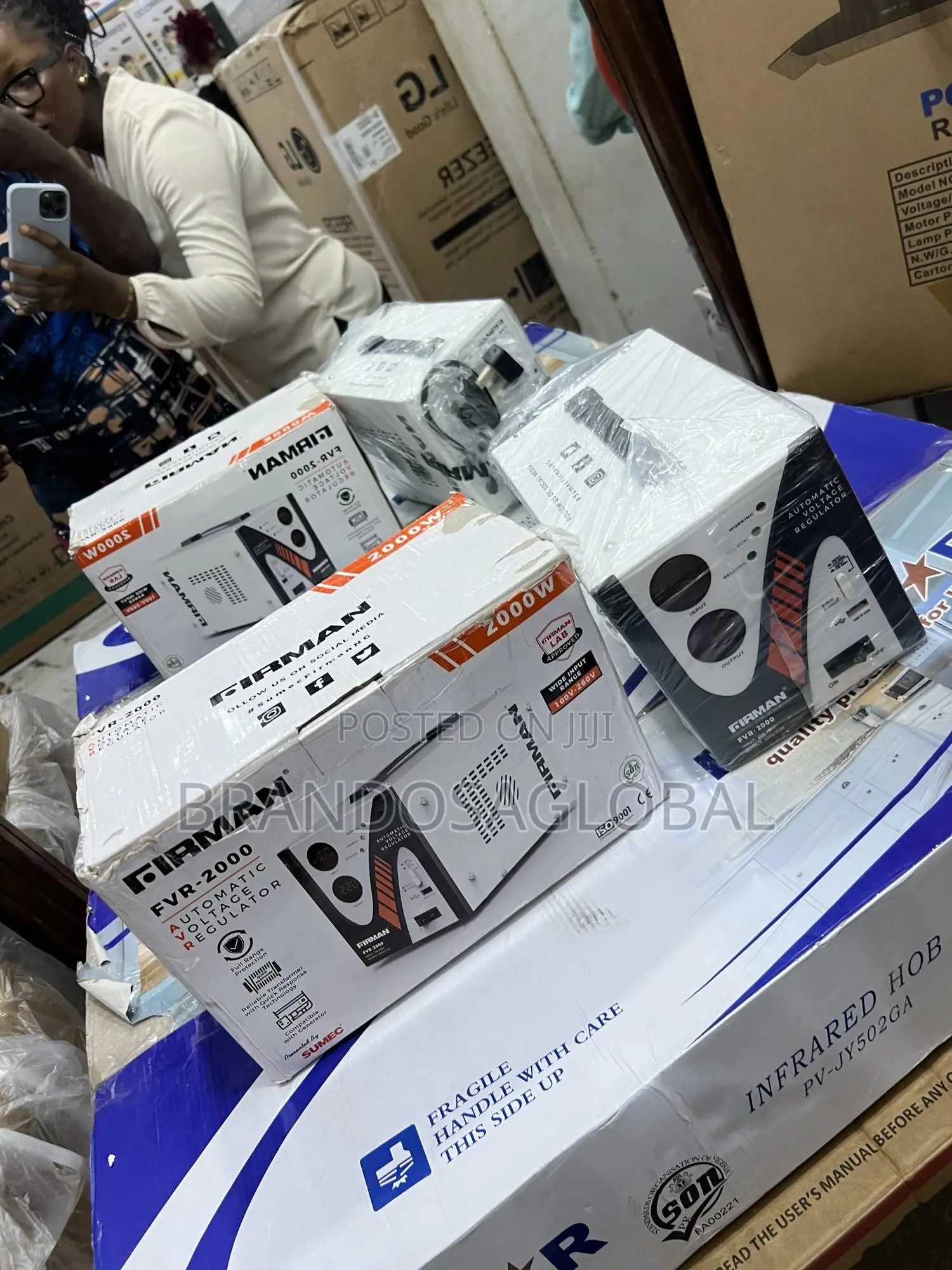 Firman Floor Structure 2000w Voltage Stabilizer Fvr‐2000