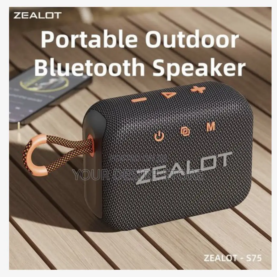 Zealot S75 Portable Stereo Wireless Bluetooth Speaker for sale - Your ...