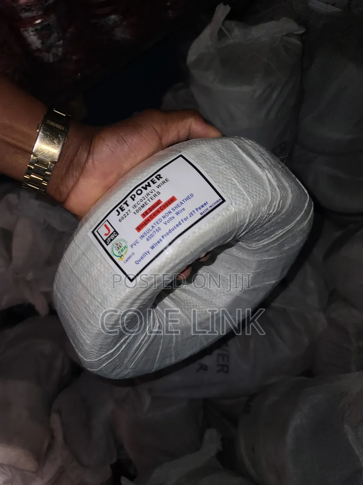 10mm Single Dc Wire Solar Cable Yellow, Blue, Red, Black,