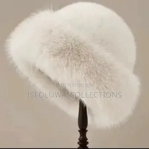 Women's Faux Fur Winter Hat. Availability in Different Colours