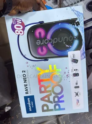 Anker Rave Neo 2 80w Partyproof Soundcore