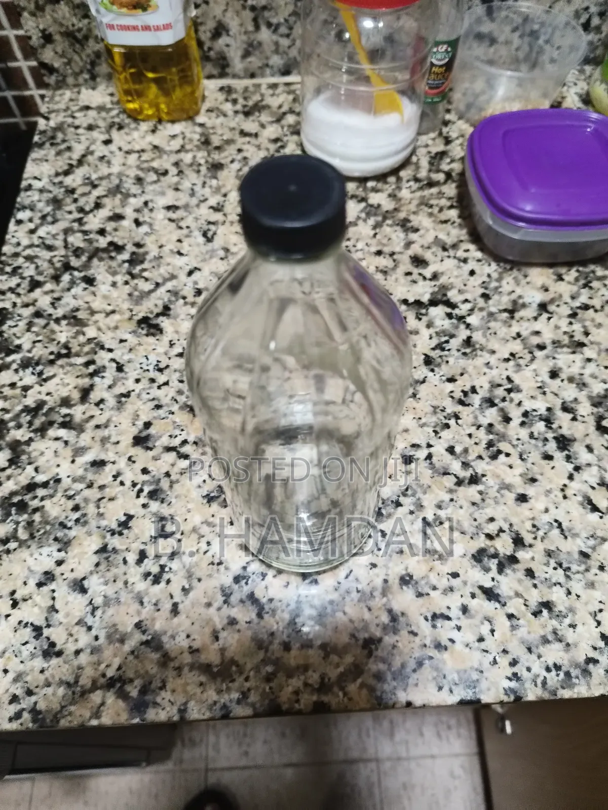 480pcs 1 Liter Glass Bottles and Rubber Corks