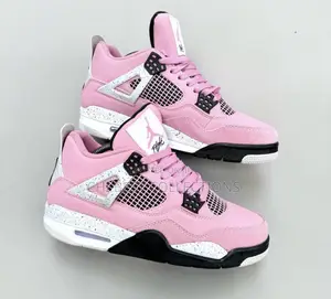 *_New2025 Air Jordan 4 Orchid Pink New Release Sneakers Mad Drip