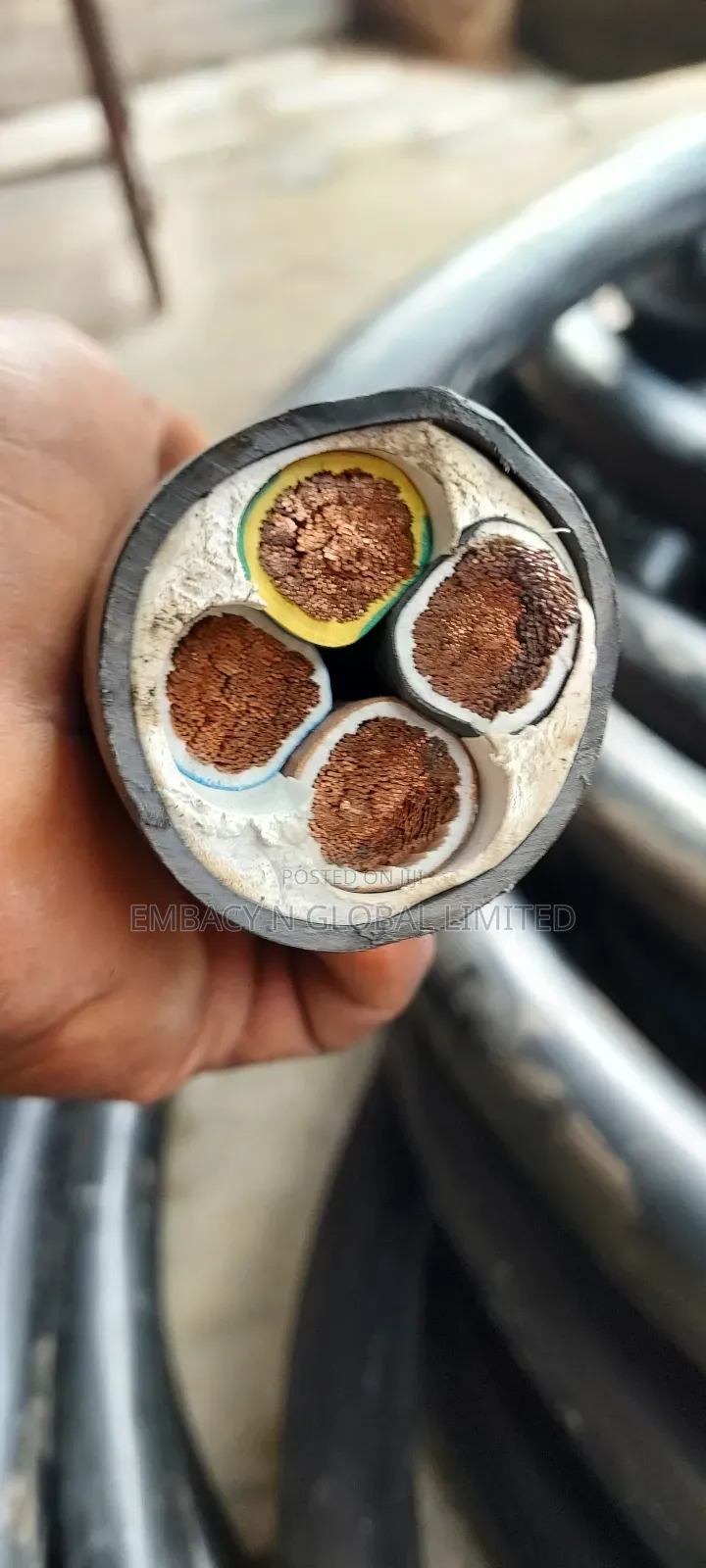 120mm 4core Flexible Cable Pure Copper