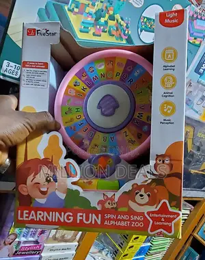Learning Fun Musical Spin Kids Toy 3+