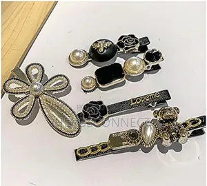 1set Pearl Hairpins Pin, Rhinestone Flower,Hair Clips