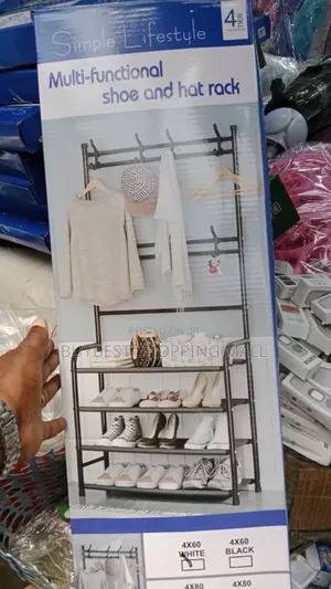Multi-Functional Shoe, Bag and Hat Rack